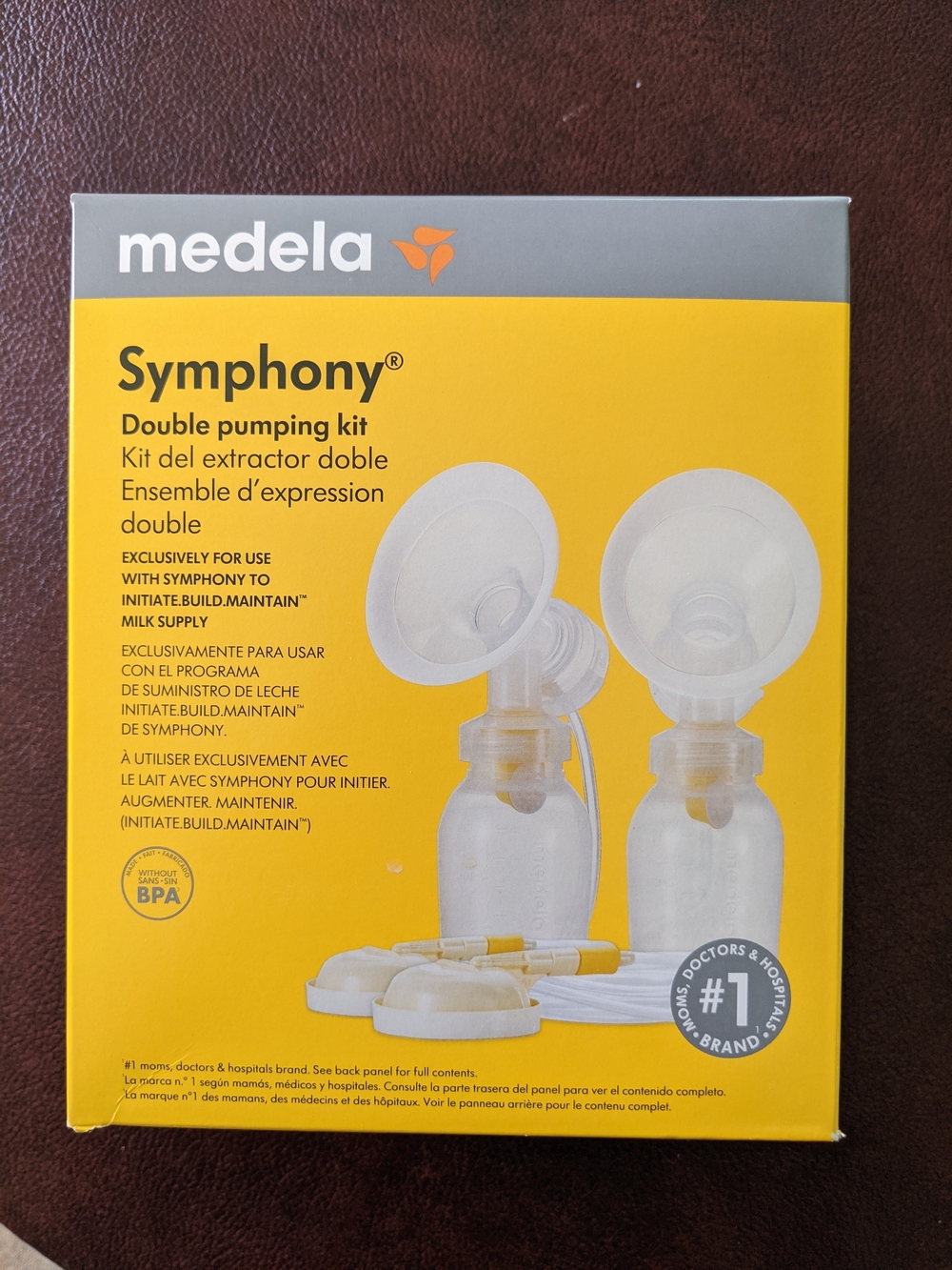 NEW Medela Symphony Double Pumping Kit